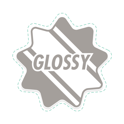 Glossy Vinyl Stickers (x30)